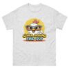 unisex-classic-tee-ash-front-68a4a4bedad78.jpg Cluck Around Find Out Sunburst