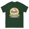 unisex-classic-tee-forest-green-front-68a4a4beb59b0.jpg Cluck Around Find Out Sunburst