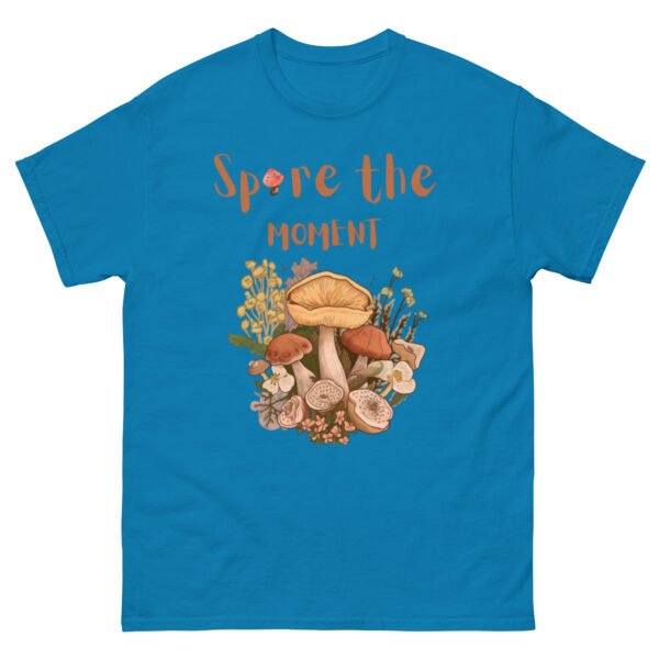 unisex-classic-tee-sapphire-front-68a3c1ea4bb4b.jpg Spore The Moment