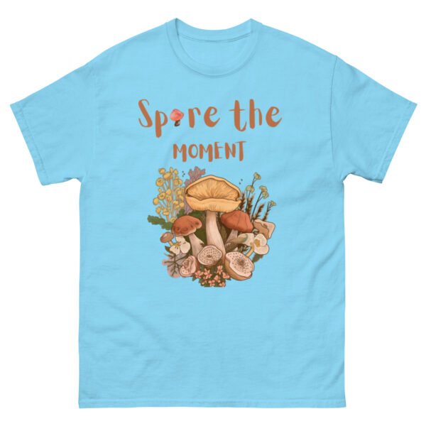 unisex-classic-tee-sky-front-68a3c1ea5c8b1.jpg Spore The Moment