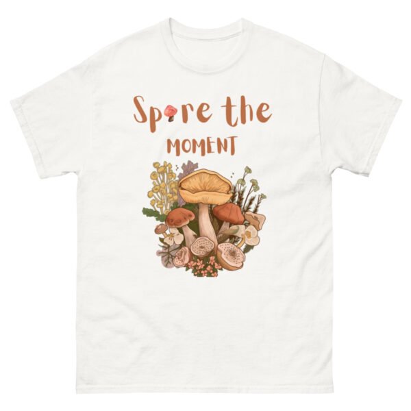 unisex-classic-tee-white-front-68a3c1ea6fd0a.jpg Spore The Moment