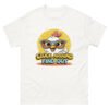 unisex-classic-tee-white-front-68a4a4bee7efe.jpg Cluck Around Find Out Sunburst