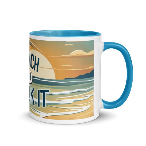 Find A Beach And Walk It Ceramic Mug