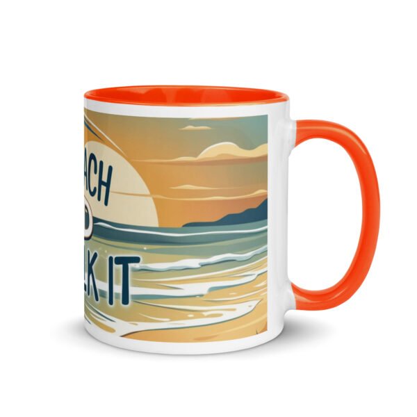Find A Beach And Walk It Ceramic Mug